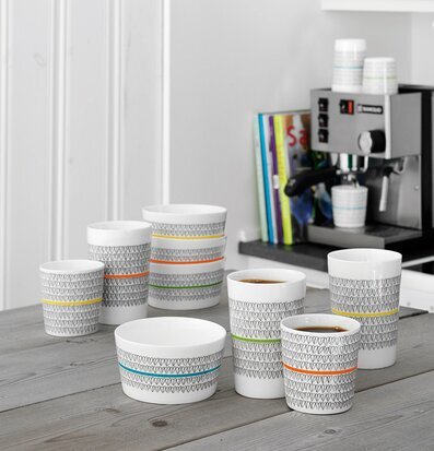 Plåtburk Inkl Termomugg Blue Heart från Mette Ditmer i kök