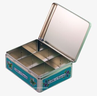 Plåtburk Buljong/Te grön från Derriére la porte