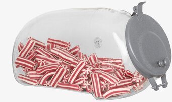 Bild på glasburk med godis - stil och funktionalitet