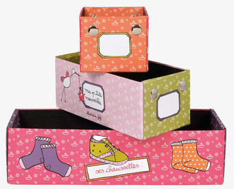 Bild av charmiga och praktiska förvaringslådor för barn