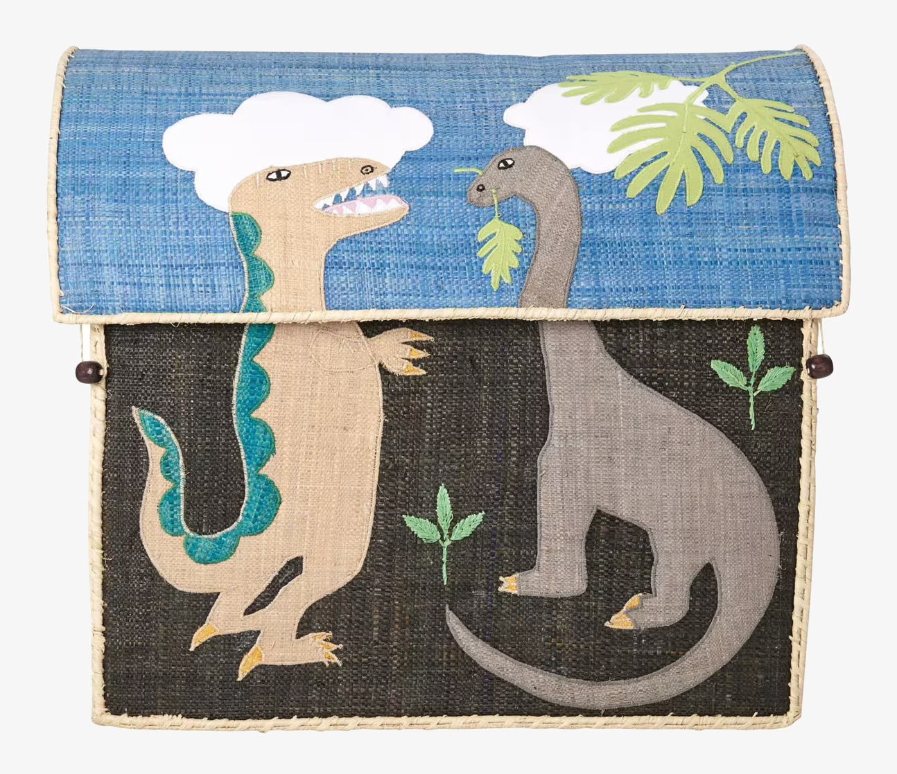 Förvaringskorg Large Dinosaurier från Rice i barnrum