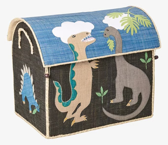 Bild av stor dinosaurieförvaringskorg med unik design