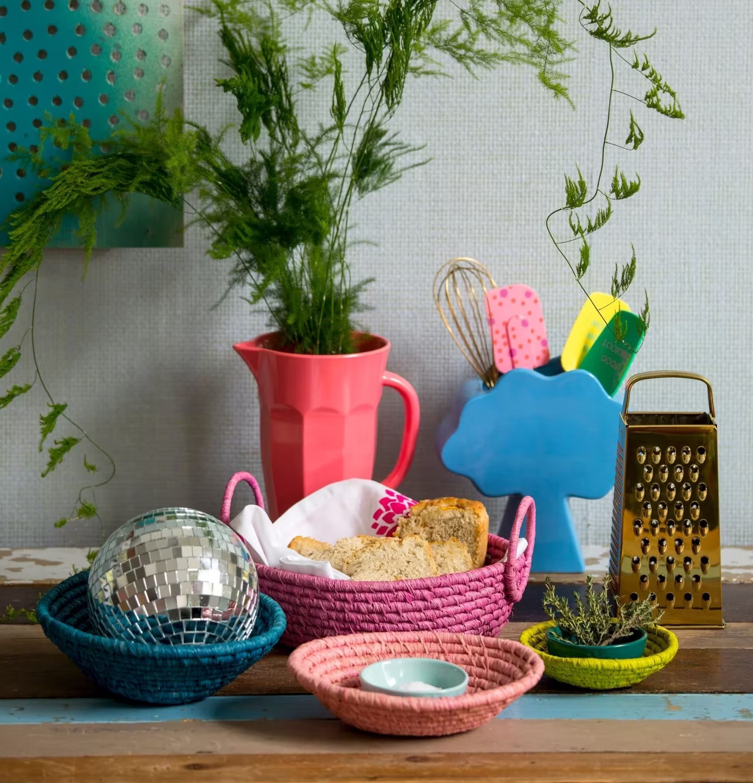 Ovala Brödkorgar Rice från Rice i olika färger och storlekar