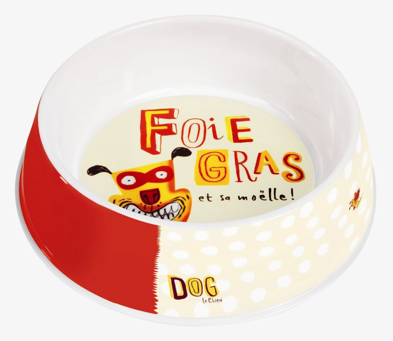 Bild av färgglad och lekfull hundskål med unik design