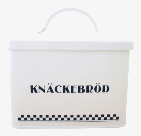 Plåtburk Classic Knäckebröd Blå/Vit från Strömshaga