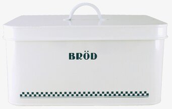 Plåtburk Classic Bröd Blå/Vit från Strömshaga i köket