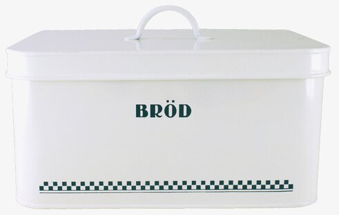 Plåtburk Classic Bröd Blå/Vit från Strömshaga i köket