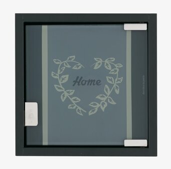 Foto: Kvadratiskt nyckelskåp med stil och funktion