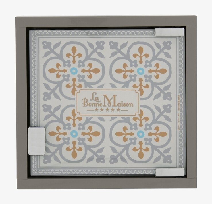 Bild av elegant nyckelskåp med konstnärlig design